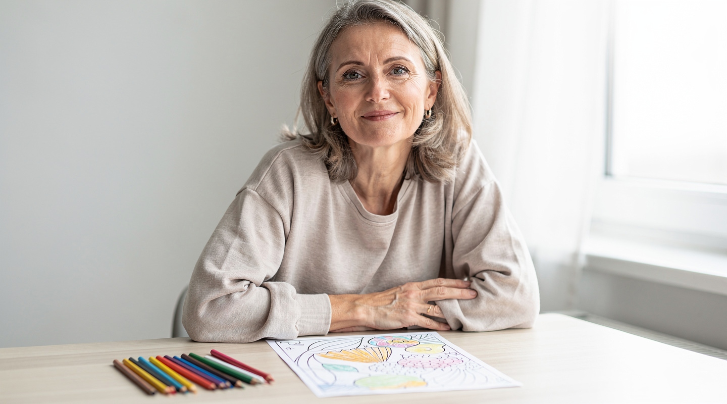 Coloring pages and hobby supplies
