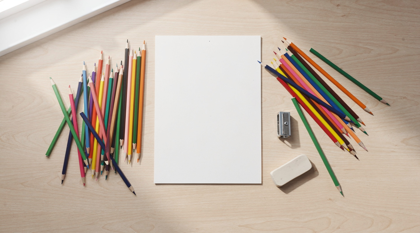 How to use coloring supplies